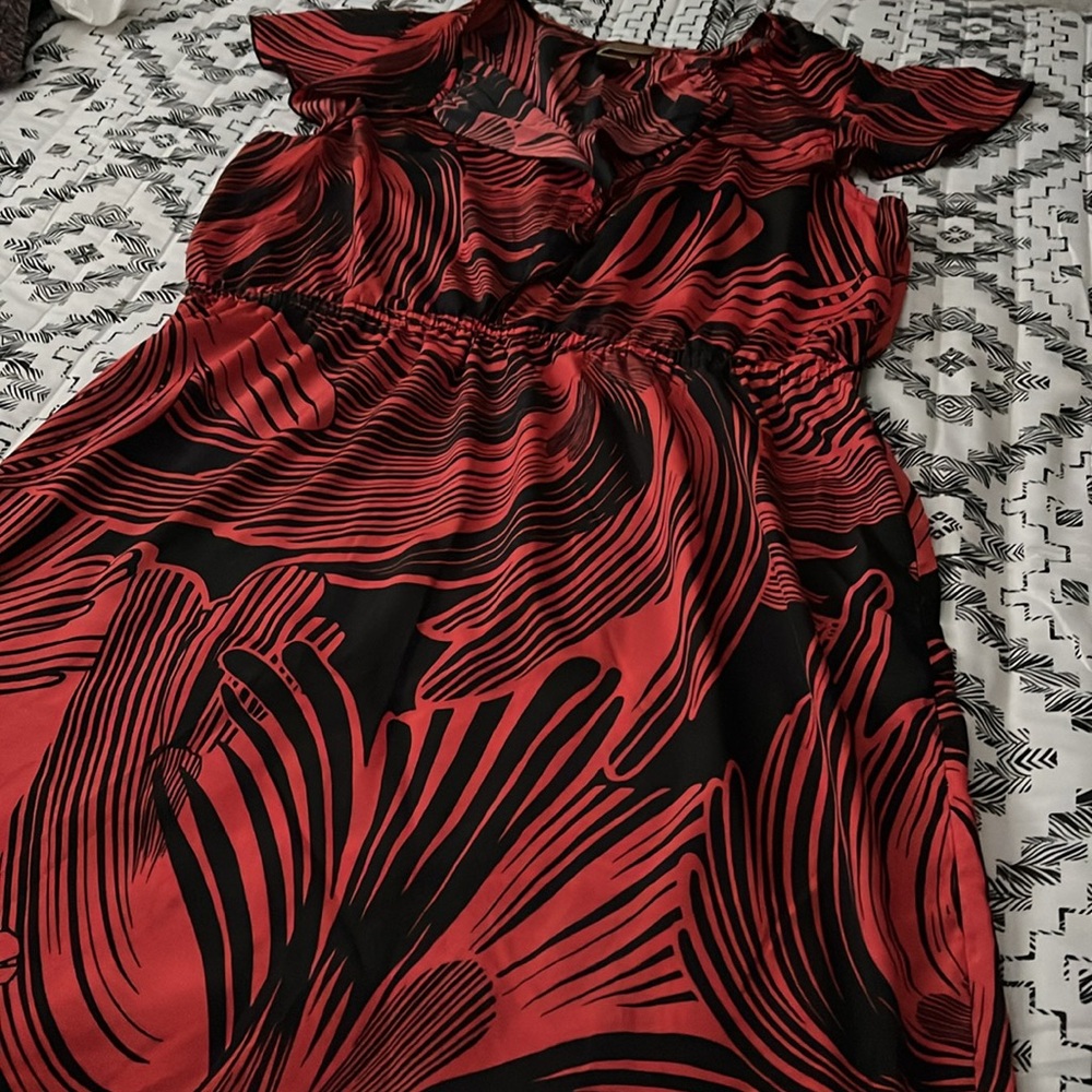 Miss Tina Ruffle Dress Size XXL - Picture 6 of 8